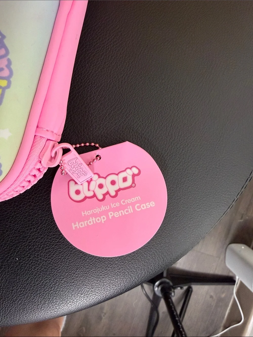 Blippo harajuku kawaii ice cream pink pencil case